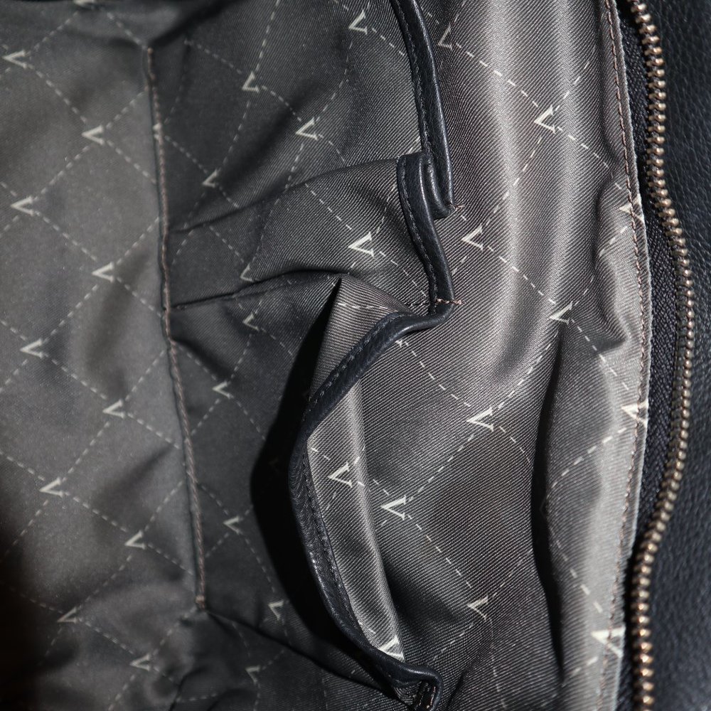 Vince Camuto - Satchel Black, Burgundy, and Grey leather - Picture 7 of 11